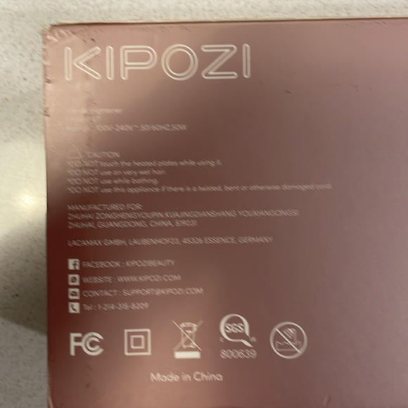 Kipozi V7 Twist of Magic Hair Straightener and Curling Iron in one - Picture 4 of 10